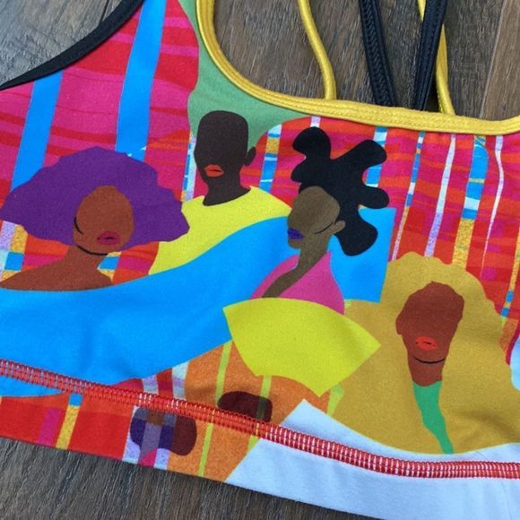 Peloton Wear It To Heart strappy Sports Bra women’s size small - Picture 2 of 6